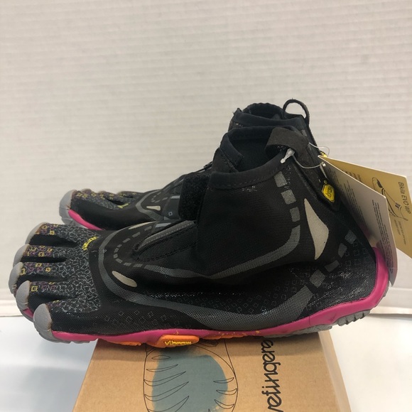 Womens Fivefinger Bikila EVO Black Pink Waterproof - Picture 4 of 9